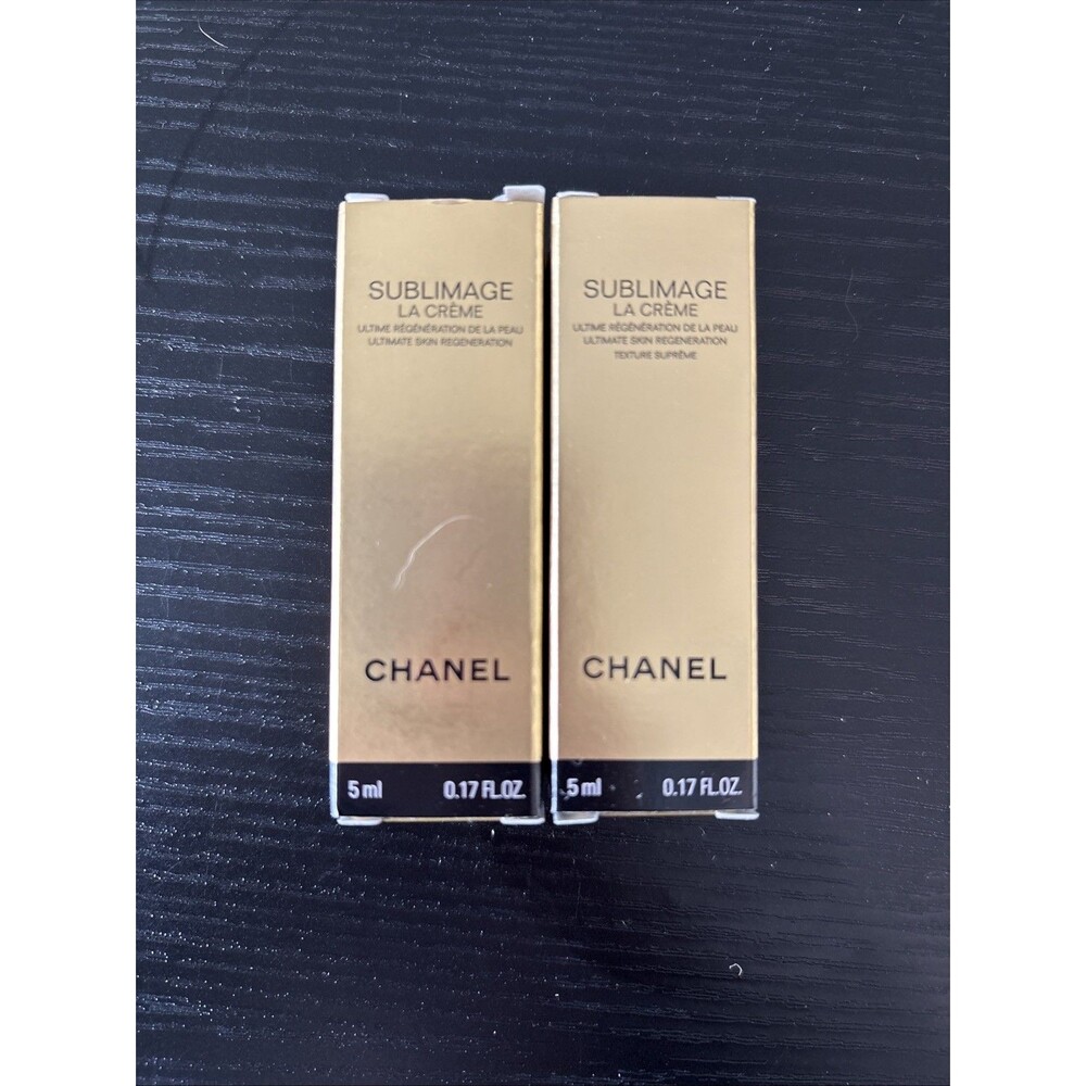 Chanel Sublimage La Creme Ultimate Cream Texture Supreme Sample 5 ml / .17 fl oz